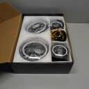 Round LED 7 Inch Headlights+4 Inch Fog Lights with Hi/Lo Beam DOT Approved H6024 LED Headlights Compatible with Jeep Wrangler 97-2017 JK TJ LJ, Plug & Play