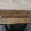 LUCID Twin  Upholstered Platform Bed Frame with Headboard  No Box Spring Needed  Twin Size Charcoal