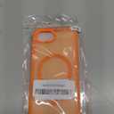 Magnetic for iPhone 16e Case Compatible with MagSafe Military Grade Drop Protection Translucent Matte Shockproof with Anti-Fingerprint Phone Case,(Orange, iPhone 16e)
