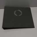 Lanpn Photo Album Scrapbook 12x12, Linen Cover Wreath Design Top Load 3 Ring Folder Binder Photobook Photo Book 12 x 12 inch with 30 Plastic Sleeves 60 Pages Green