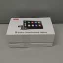 HAUXIY 9" Wireless Apple Carplay Screen for Car with 4K Dash Cam, Portable Touchscreen Apple Carplay & Android Auto with 1080p Backup Camera DVR, Voice Control/GPS Navigation/Mirror Link/BT (Black)