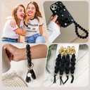 99-Piece Silicone Bead Set - 60 Black Beads in 3 Shapes, Alphabet & 5 Extra Vowels, 8 Cactus Beads in 4 Colors - Ideal for DIY Projects