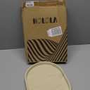 Natural Travertine Textures Tray, 13" Oval Vanity Decorative Tray for Countertop, Perfume, Candles, Jewelry Dish Tray