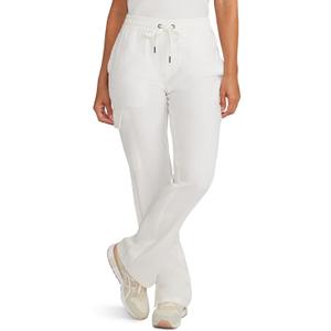 Healing Hands Scrubs for Women Medical Pant Drawstring Straight Leg Bottoms HH153 (Large, White Gardenia)