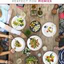 9-Inch Disposable Paper Plates - 500 Count - Bulk Pack of Uncoated Paper Plates for Everyday Use - Dinnerware for Meals, Parties And Picnics