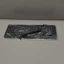 KOPJIPPOM Large Print Backlit Keyboard, USB Wired Computer Keyboard, Full Size Keyboard with White Illuminated LED Compatible for Windows Desktop, Laptop, PC, Gaming, Black