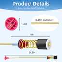 2026 Upgraded DC97-05280W DC97-16350U DC97-16350S Washer Suspension Rods Kit for Samsung WA400PJHDWR/AA WA40J3000AW/A2 WA422PRHDWR/AA WA456DRHDWR/AA WA45H7000AP/A2 WA45H7000AW/A2 WA45H7200AW/A2