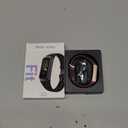 Fitness Tracker with 24/7Heart Rate, Blood Pressure, Sleep Tracking, Calorie, Activity Tracker with 1.1" AMOLED Color Screen, Waterproof Step Tracker for Android iPhones Women Men (Bordeaux)