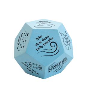 Excellerations Emotions Dice: Calming and Focusing, Medium