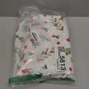 PurpleEssences Christmas Holly Mistletoe Tablecloths - Xmas Tree, Water Resistant 60 x 84 inch Table Cloth Washable Table Cover for Dining Holiday Decor - Red Green and White