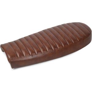 0165 Motorcycle Brat Cafe Racer Flat Vintage Saddle Seat Brown(subframe modification is required)