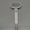 Aumuca Cat Brush for Shedding, Cat Brushes for Indoor Cats, Cat Brush for Long or Short Haired Cats, Cat Grooming Brush Cat Comb for Kitten Rabbit Massage Removes Loose Fur (White)