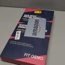 Fit Geno Back Brace Posture Corrector for Men & Women: Shoulder Straightener Adjustable Full Back Support Pain Relief - Scoliosis Hunchback Spine Corrector (Medium/Large) (Beige)