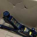 TCE TCET825051 Torin Hydraulic Low Profile Trolley Service/Floor Jack with Single Piston Quick Lift Pump, 2.5 Ton (5,000 lb) Capacity, Blue