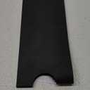 LOPNUR Faucet Mat for Kitchen Sink Protectors, 29 Inch Extra Long Kitchen Sink Splash Guard Behind Faucet, Cuttable Bathroom Water Splash Guard with Super Absorbent Diatomite Fast Drying, Black