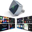 Wireless CarPlay Adapter 2026 Upgrade Mini Design, Bluetooth Plug & Play Converts Wired CarPlay/Android Auto to Wireless - Easy Use Fast Stable Connection for iPhone iOS 10+ & Android 11+