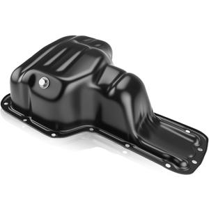 AUCERAMIC Engine Oil Pan Sump with Drain Plug for Toyota Celica 2000-2005, Corolla 1998-2008, MR2 Spyder 2000-2005, Matrix, Pontiac Vibe 2003-2008, Chevrolet Prizm 1998-2002, 1.8L