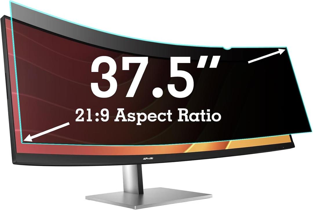 37.5 Inch Privacy Screen Filter for 21:9 Curved Ultrawide Monitor