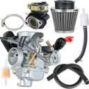 GXYWADY Motorcycle 26mm Carburetor Replacement for GY6 150cc ATV