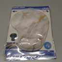 2 x Office Mousepad with Gel Wrist Support - Ergonomic Gaming Desktop Mouse Pad Wrist Rest - Design Gamepad Mat Rubber Base for Laptop Computer -Silicone Non-Slip Special-Textured Surface (15MarbleW)