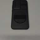 SURITCH for Samsung Galaxy S25 Plus Case with 360 Rotatable Hand Strap Phone Grip & Invisible Kickstand & Slide Camera Cover, Rugged Shockproof Protective Cover for S25 Plus -Black