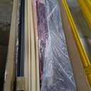 IDEALHOUSE Queen Size Bed Frame with 4 Storage, Strong Metal Support Platform Bed Frame with Vintage Wooden Headboard and Footboard, No Box Spring Needed