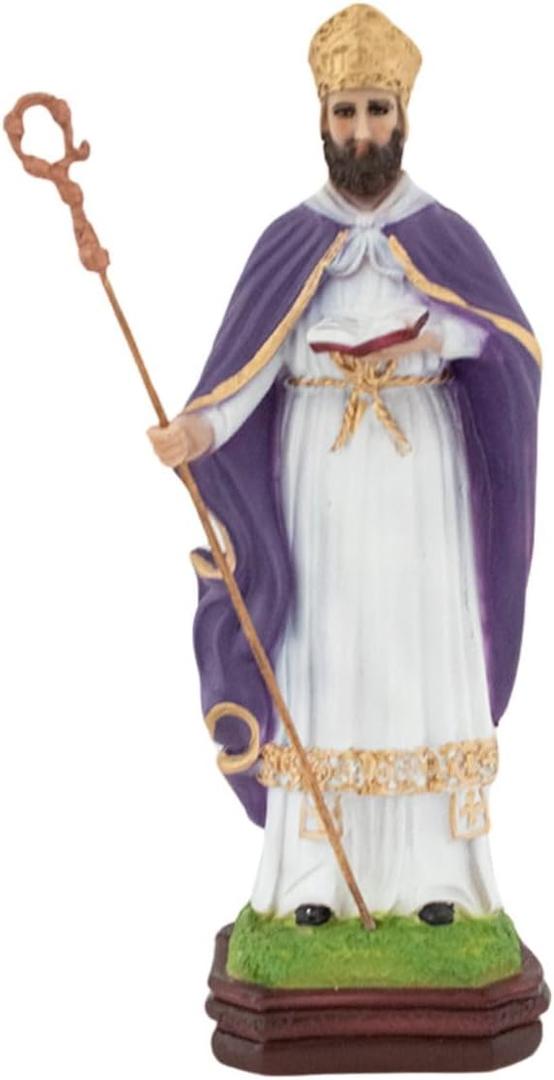 StealStreet San Cipriani Holy Figurine Religious Statue Decor, 12"