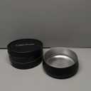 Stainless Steel Dog Bowl  32oz Weighted Metal Food and Water Bowls for Dogs and Cats with Non-Slip Base - Pet Bowls for All Breeds Sizes for Travel & Outdoor Play - Midnight Black