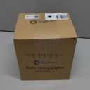 Outdoor String Lights 60 Feet G40 Globe Patio Lights with 32 Edison Shatterproof Bulbs(2 Spare), Waterproof Connectable Hanging Christmas Light for Backyard Porch Balcony Party Xmas Decor (Black - LED)