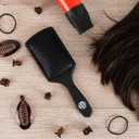 Beautify Beauties Paddle Hair Brush Best Hair Brush for Women, Men and Children, Black