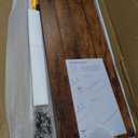 Wire Shelf Covers for Pantry, Premium Engineered Wood Shelf Covers for Wire Shelving, Wire Rack Covers for Closet, Laundry Room, Easy Assembly, Rustic Brown (5pcs, 40" W x 12" D), Patent Pending