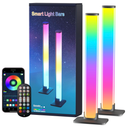 Barhootao RGB Light Bar,Smart LED Light Bar for Room,16 Million Colors,Three Control Modes,Dynamic Music Sync Mode,213 Preset Modes,USB Interface（Without Adapter）
