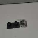 GWAAZXGZ Square Self Adhesive Towel Hooks - 3  Pack Matte Black Metal Hooks, Right-Angle Design for Towels, Robes & Hats, Organize Bathroom, Kitchen, Entryway, Doors, Cabinets on Smooth Surfaces