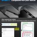 5 PLUS 26"+19"+11" Windshield Wipers Replacement for Toyota Prius V 2017 2016 2015 2014 2013 2012 Wiper Blades,Windshield Wiper Blades Original Equipment Replacement (Pack of 3)