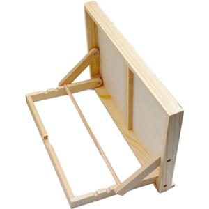 Desktop Easels Wood Folding Easels Stand Portable Artist Easels Adjustable Paintings Holder for Watercolor Oil Painting Artist Sketching Easel