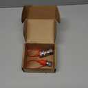 1/4" NPT Ag Hydraulic Quick Connect Coupler, ISO 5675 Poppet Pioneer Style Tractor Couplers with Dust Caps, Interchangeable with Parker 4000 Series | Eaton/Aeroquip FD42