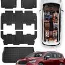 ONLY for Chrysler Pacifica Hybrid Limited Floor Mats 2023 2022 2021, Full Set All Weather Cargo Liners Trunk Mat Carpet Rubber for Pacifica Hybrid Limited Car Interior Accessories 2021-2023