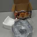 Huaxu Solar Lights Outdoor Garden, Crackle Globe Glass Lotus Decor, Waterproof LED Metal Flower Decorations for Patio,Lawn,Walkway,Tabletop,Ground