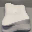 Cervical Neck Pillow - Cooling Ergonomic Neck Support Pillow for Sleeping, Orthopedic Contour Memory Foam Pillows for Side, Back & Stomach Sleepers with Pillowcase (White)