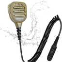 Renastar Two Way Radio Shoulder Mic Remote Speaker Microphone for Motorola XPR3300 XPR3300e XPR3500 XPR3500e DP2000 DP2400 DP2600 DP3441 DEP MTP Tetra Series Walkie Talkies