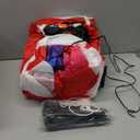 OurWarm 8FT Christmas Inflatables Candy Cane Archway, Santa Penguin and Snowman Inflatable Arch, Blow Up Yard Decorations with Built-in LED Lights, Outdoor Yard Lawn Garden Party Holiday Xmas Decor