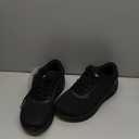 QAUPPE Wide Toe Box Shoes Women Walking Plantar Fasciitis Sneakers Arch Support Orthotic Tennis Shoes Black