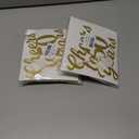 2 x 50th Anniversary Decorations Include Cheers to 50 Years Gold Glitter Banner,Cake Topper,Large 32" Foil Number Balloons,Latex Balloons,50th Birthday Party Decorations