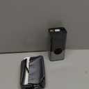 KUXISA Tire Inflator Portable Air Compressor, 150 PSI Air Pump with Digital Pressure Gauge, LED Light and Auto Shut-Off Function, Cordless Air Compressor for Car, Motorcycle, Bicycle, Ball (Dark Grey)