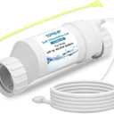 T-15 Salt Cell for In-Ground Swimming Pool Chlorination System Compatible with Hayward W3T-CELL-15 TurboCell Salt Chlorinator T-Cell-15, T-CELL-15-SWP Salt Systems, Up to 40,000 Gallons