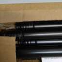 Thestoa Shower Curtain Rod Adjustable 43-78 inch, 1"Diameter Spring Tension Curtain Rod No Drill, Anti-Rust Non-Slip Shower Rod, Black Shower Curtain Rod for Bathroom Tension