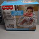 Fisher-Price Portable Baby Chair Sit-Me-Up Floor Seat with Developmental Toys & Machine Washable Seat Pad, Rainbow Showers