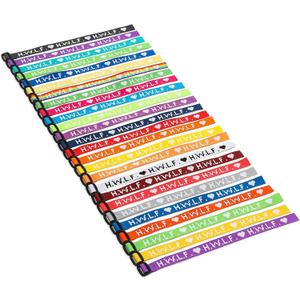 He Would Love First Bracelet Pack (52 Pack) Multi Color Polyester