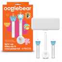 oogiebear Brite - Baby Nose Cleaner and Ear Wax Removal Tool. Baby Gadget with Nighttime LED Light. Safe Snot Booger Picker for Newborns, Infants & Toddlers