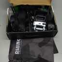 Rhino USA Self Tensioning Ratchet Tie Down Straps (2PK 1.6INX15FT) - Heavy Duty Patented Cargo Strap Keeps Tension When Your Load Shifts - Used for Motorcycle, ATV, UTV, Truck, General Cargo & More